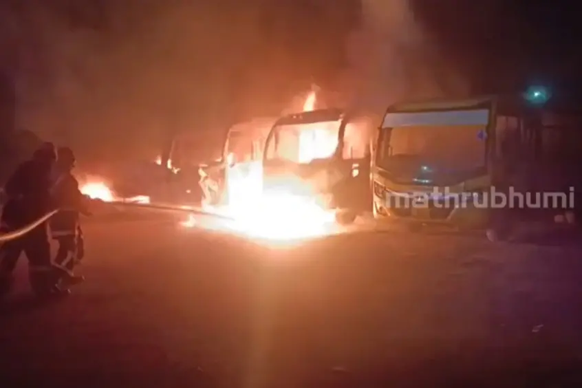 trivandrum school fire