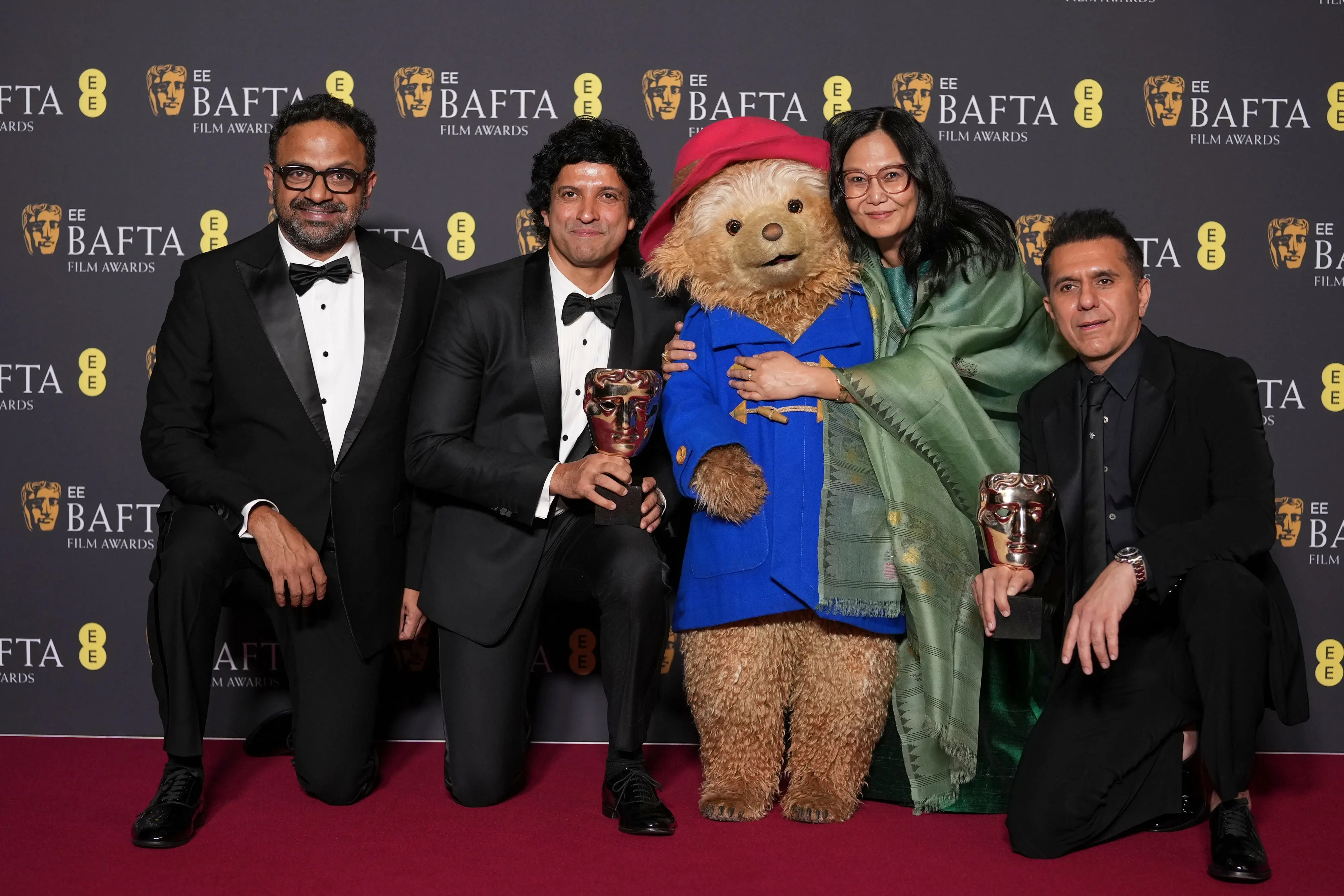 'Boong' movie team at the 79th British Academy Film Awards, BAFTA's, in London| Photo: AP