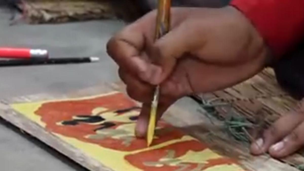 Majuli’s 600-year-old manuscript painting tradition...
