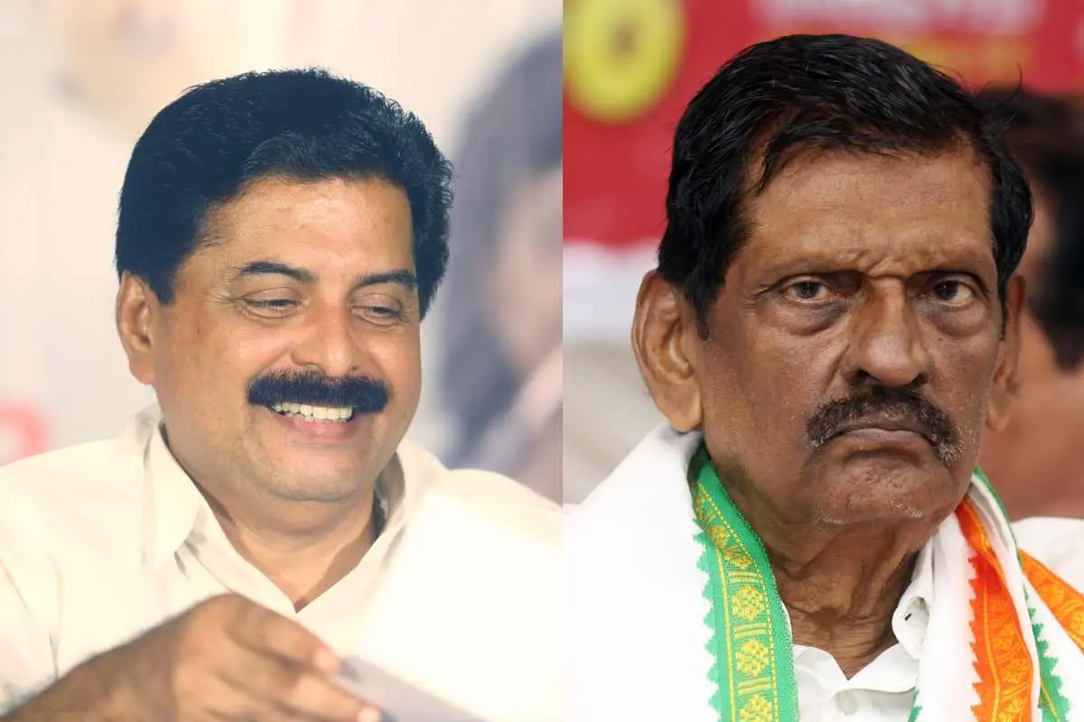 റോഷി അഗസ്റ്റിന്, പി.ജെ. ജോസഫ് | ഫയല്ചിത്രം | ഫോട്ടോ: മാതൃഭൂമി