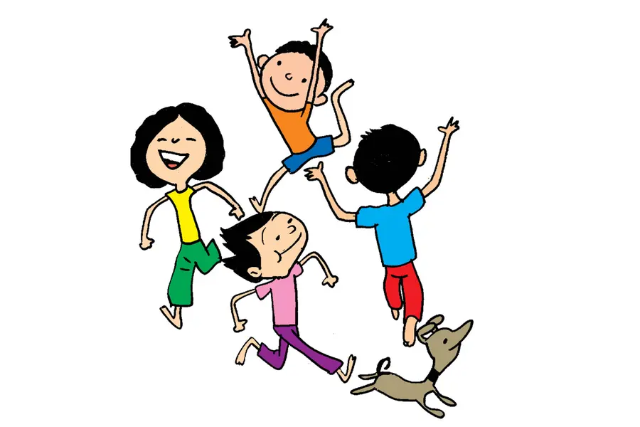 children playing