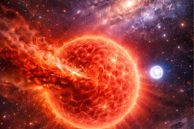 Beyond our galaxy: WOH G64's surprising stellar metamorphosis offers supernova clues