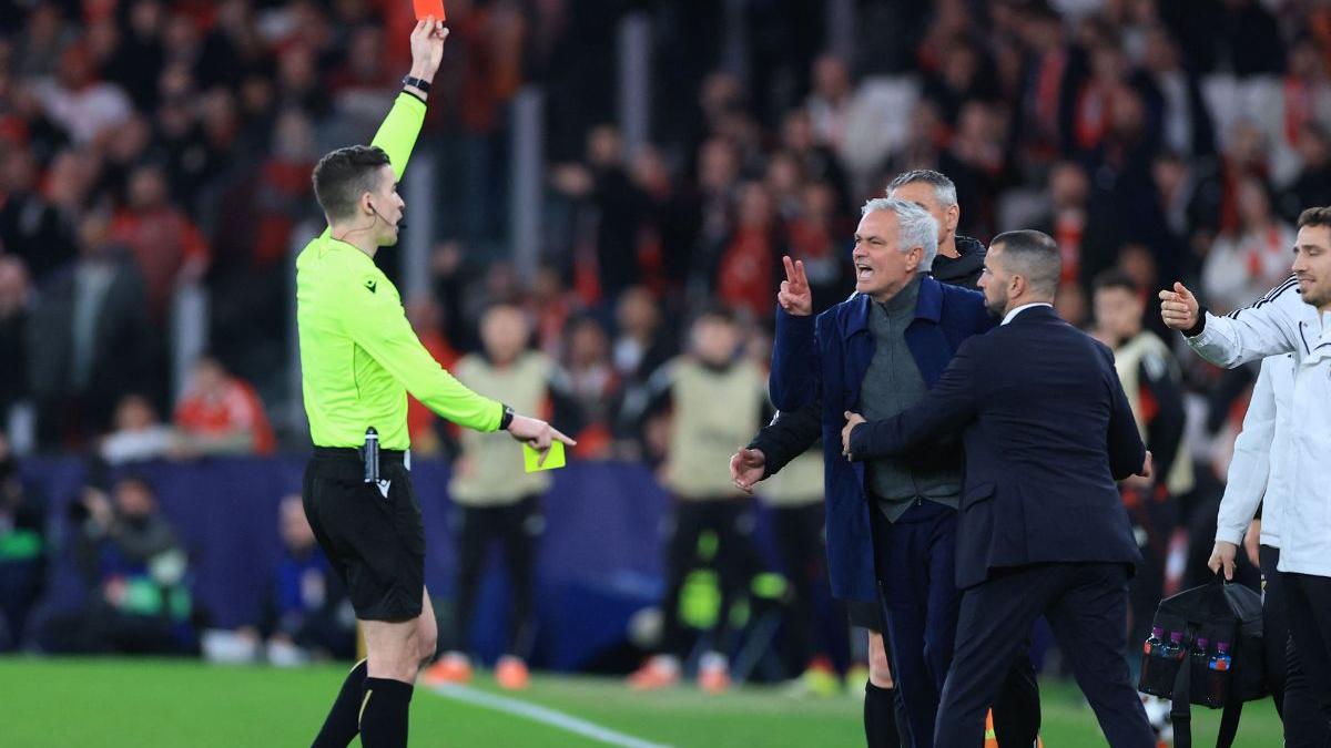 Ban and racism storm overshadow Jose Mourinho’s high-stakes Champions League return to Madrid