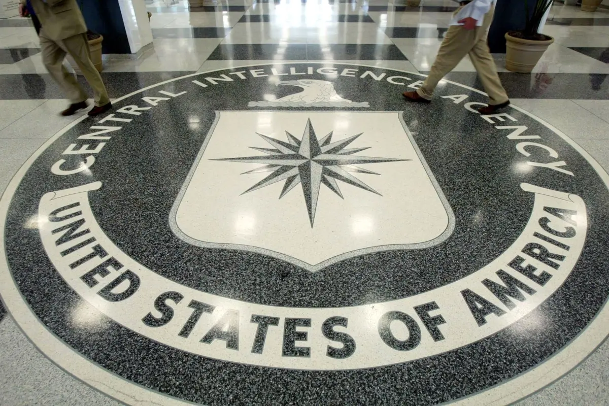 The CIA symbol is shown on the floor of CIA Headquarters | Photo: Mark Wilson/Getty Images