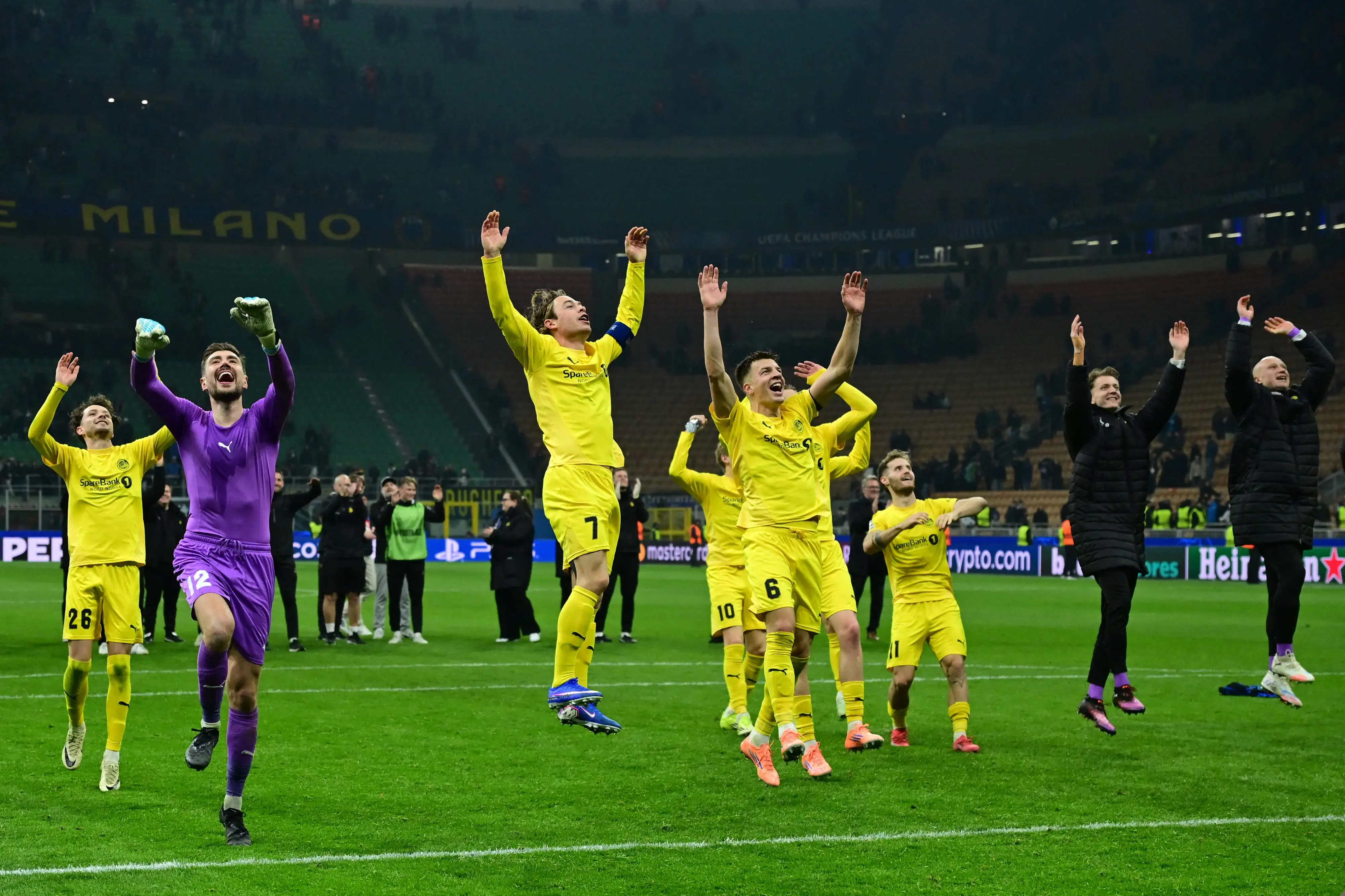 Inter knocked out by Bodø/Glimt in Champions League playoff upset
