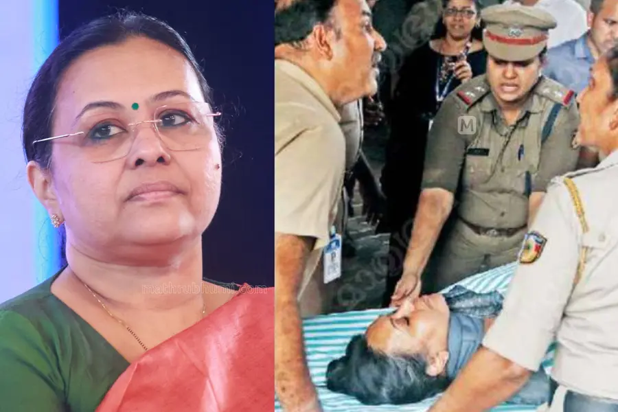 മന്ത്രി വീണ ഐസിയുവിൽ തുടരുന്നു; ദൃശ്യങ്ങൾ പരിശോധിച്ച് പോലീസ്; കോൺഗ്രസ് ഓഫീസിനു മുന്നിൽ റീത്ത്