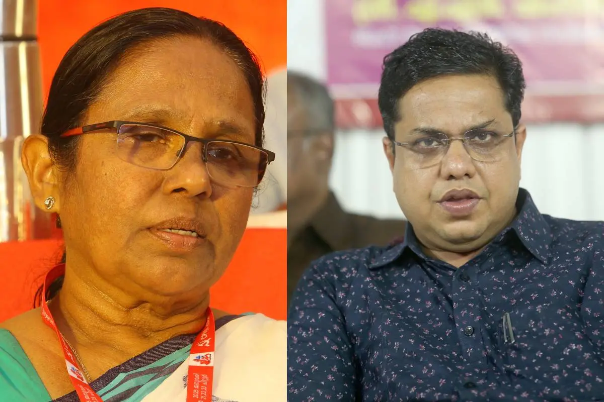 കെ.കെ. ശൈലജ, എ.എൻ. ഷംസീർ | Mathrubhumi