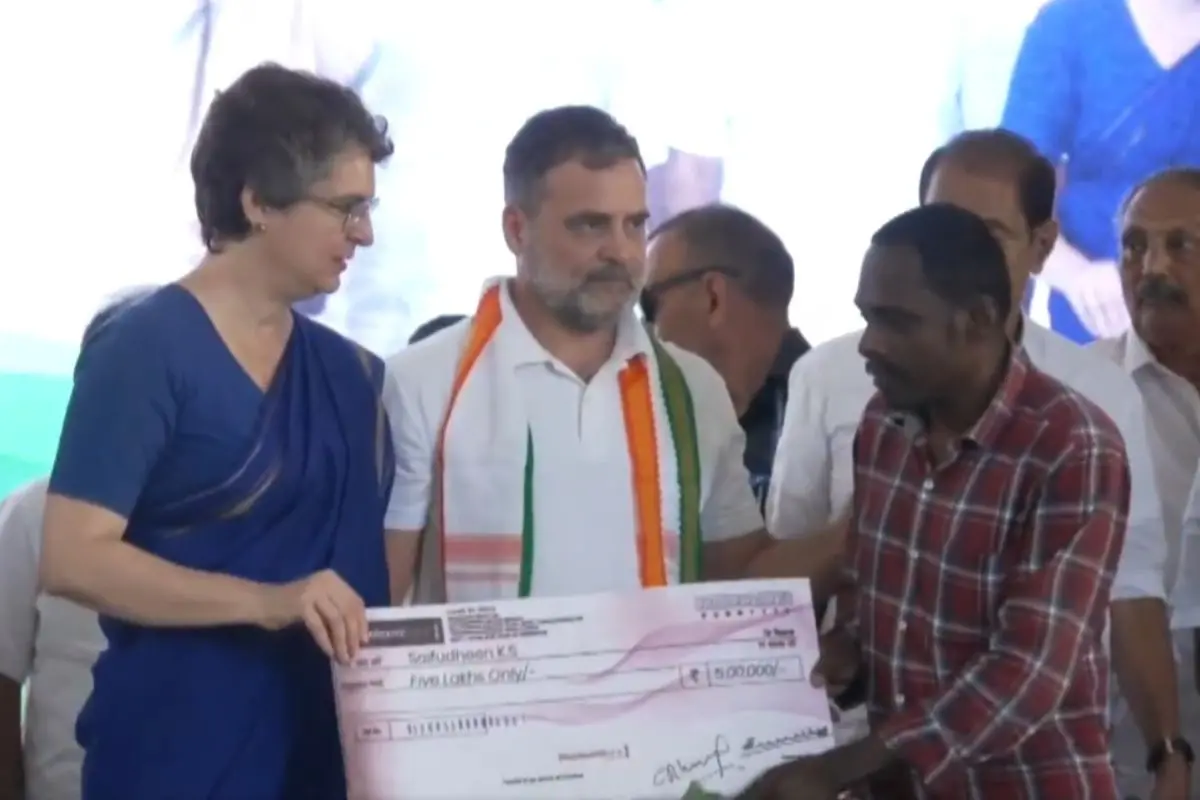 Foundation stone laying ceremony of houses for Mundakkai-Chooralmala survivors