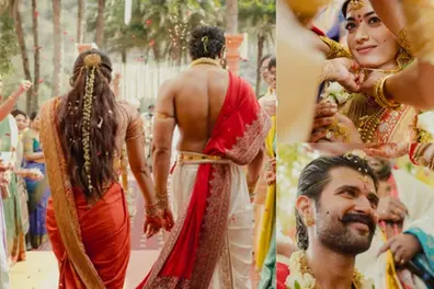 ‘I missed her…so I married her’: Vijay’s sweet note melts hearts as #Virosh wedding pics go viral