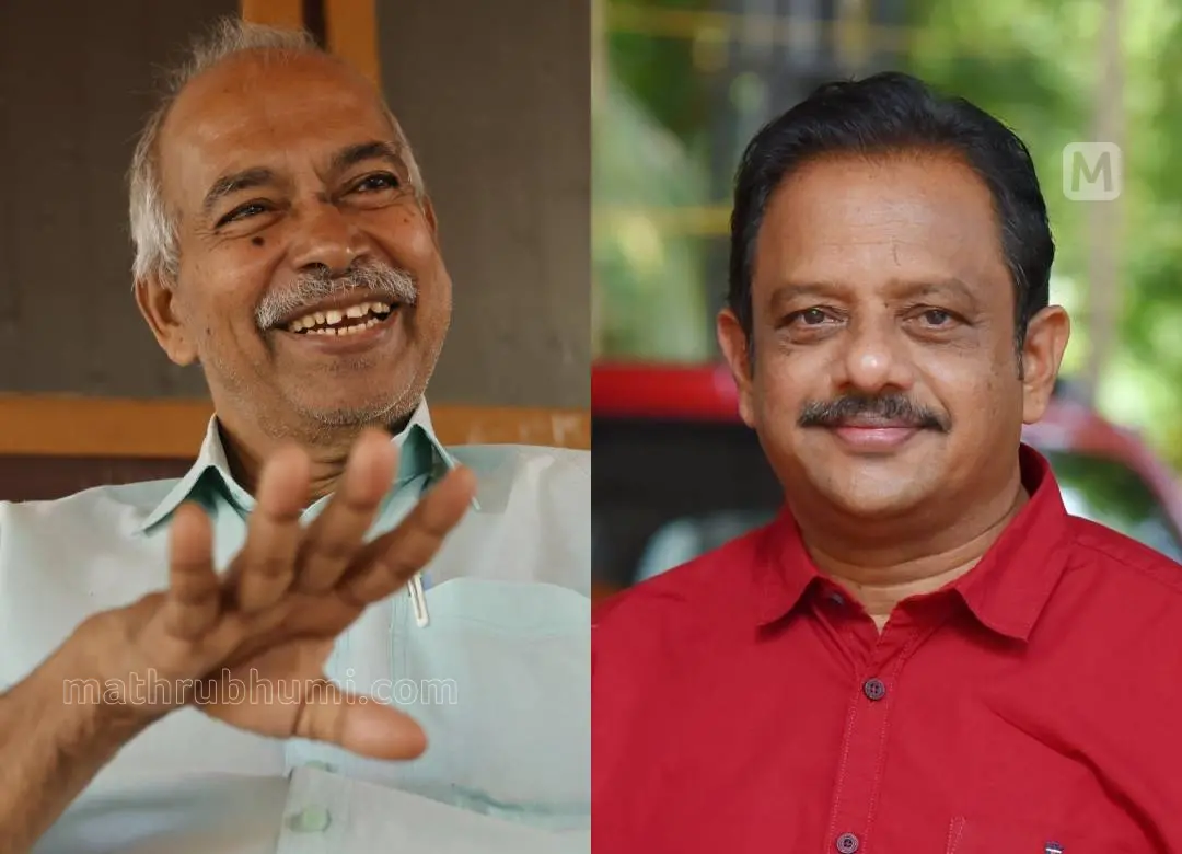 കുഞ്ഞികൃഷ്ണന്‍, ടിഐ മധുസൂദനന്‍| ഫോട്ടോ: മാതൃഭൂമി