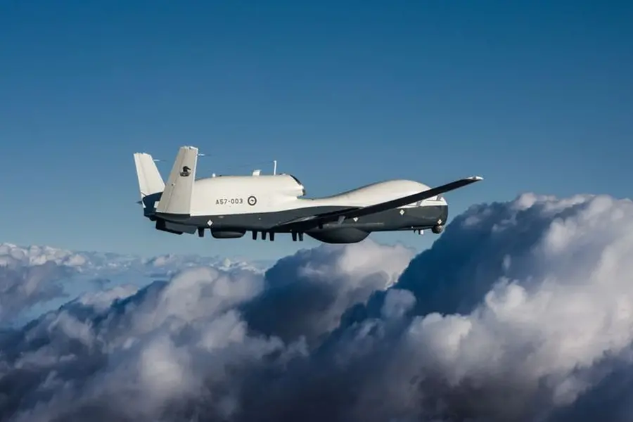 US Navy MQ-4C Triton was spotted off Iran moments before airstrikes