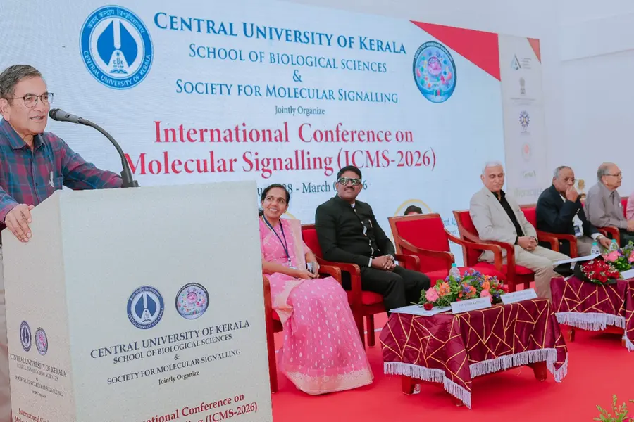International Conference on Molecular Signalling (ICMS 2026) begins at Central University of Kerala