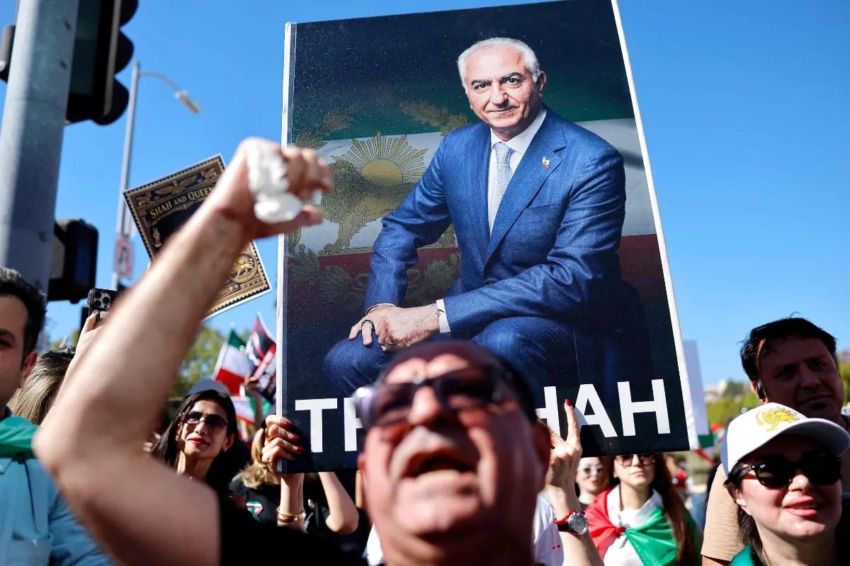 A photo of exiled Iranian crown prince Reza Pahlavi | Photo: Getty Images via AFP