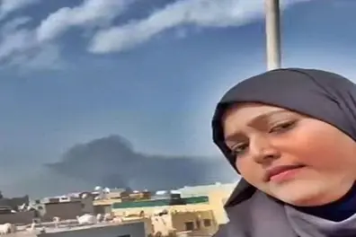Karnataka woman records ‘Live’ missile strike in Bahrain; video circulates widely