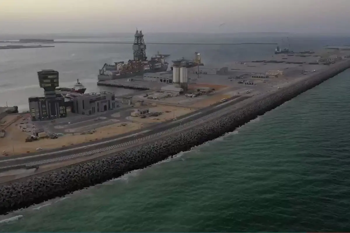 A view of Duqm Port in Oman before the attack | Photo: X
