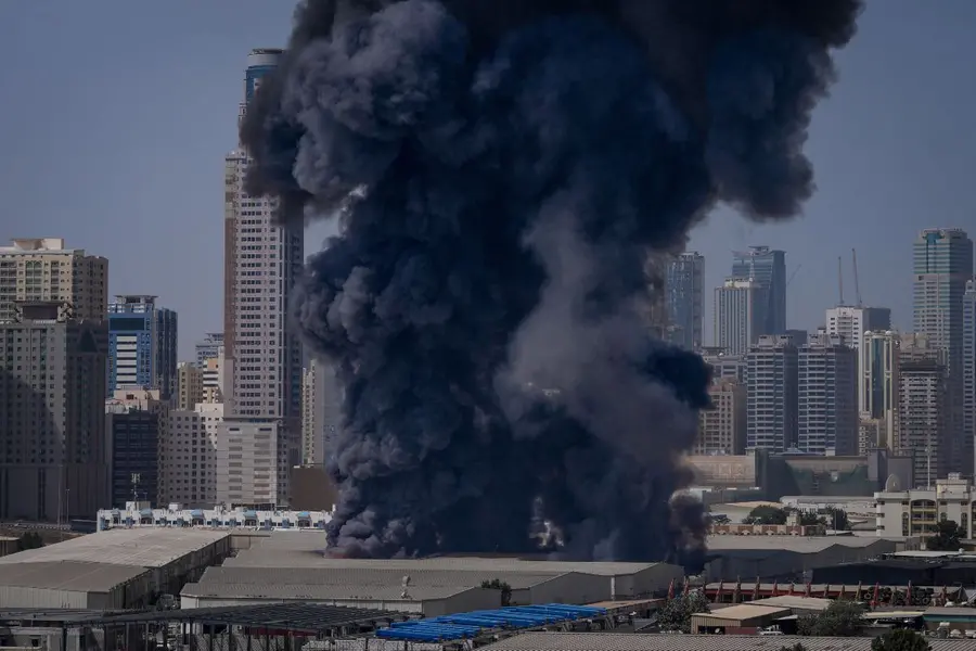 Iranian strikes in Dubai