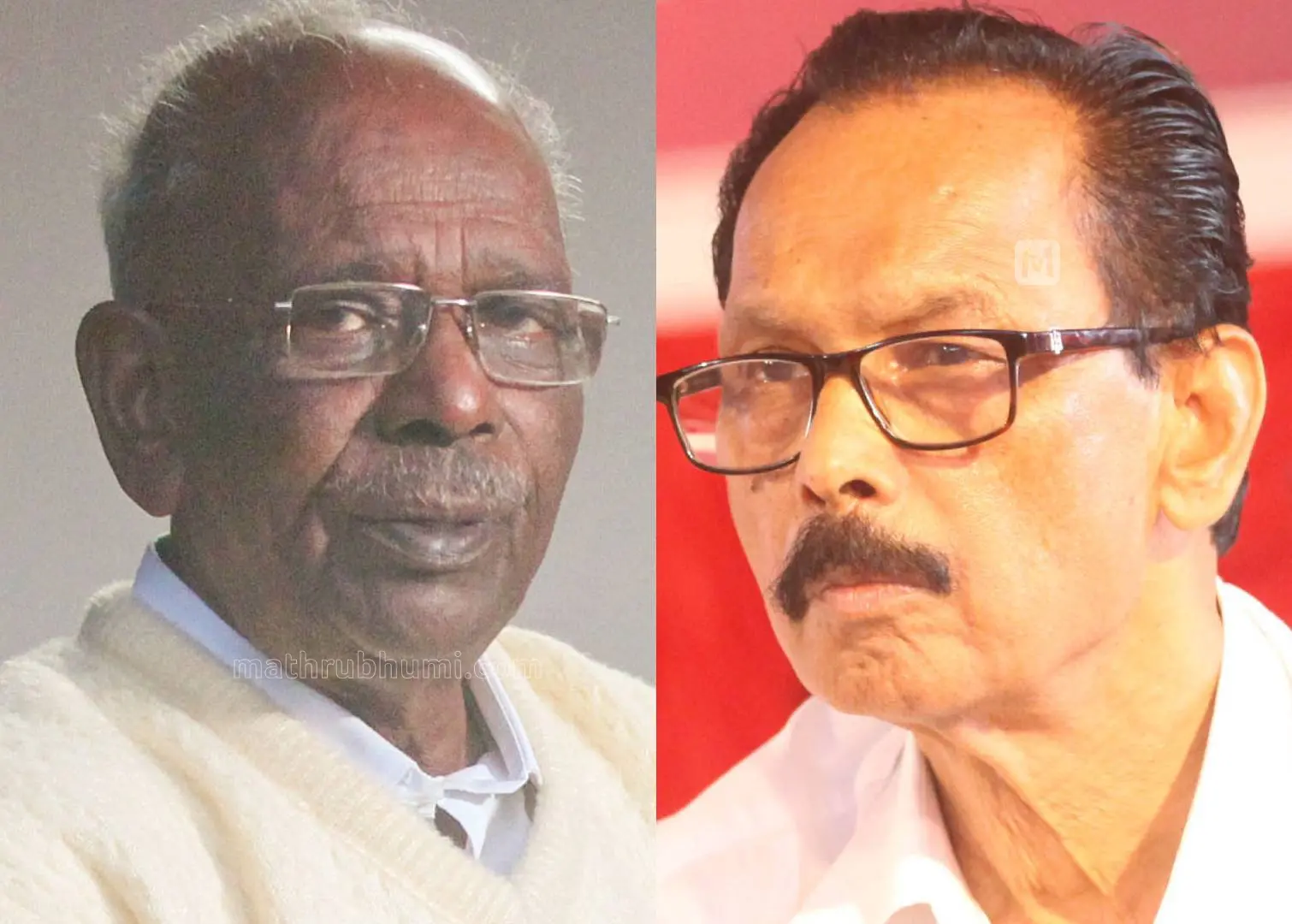 എം.എം. മണി, കെ.കെ. ജയചന്ദ്രൻ | Photo: Mathrubhumi