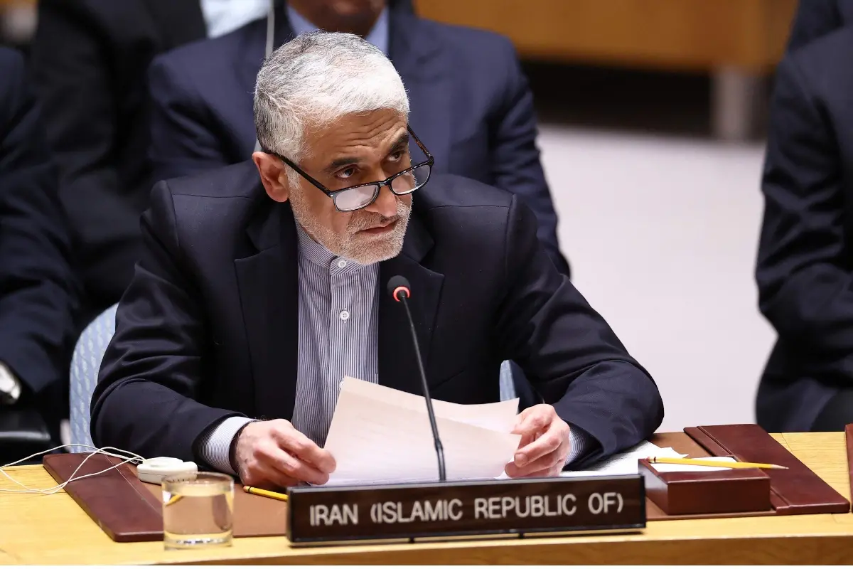 Iranian Ambassador to the UN Amir-Saeid Iravani | Photo: AFP