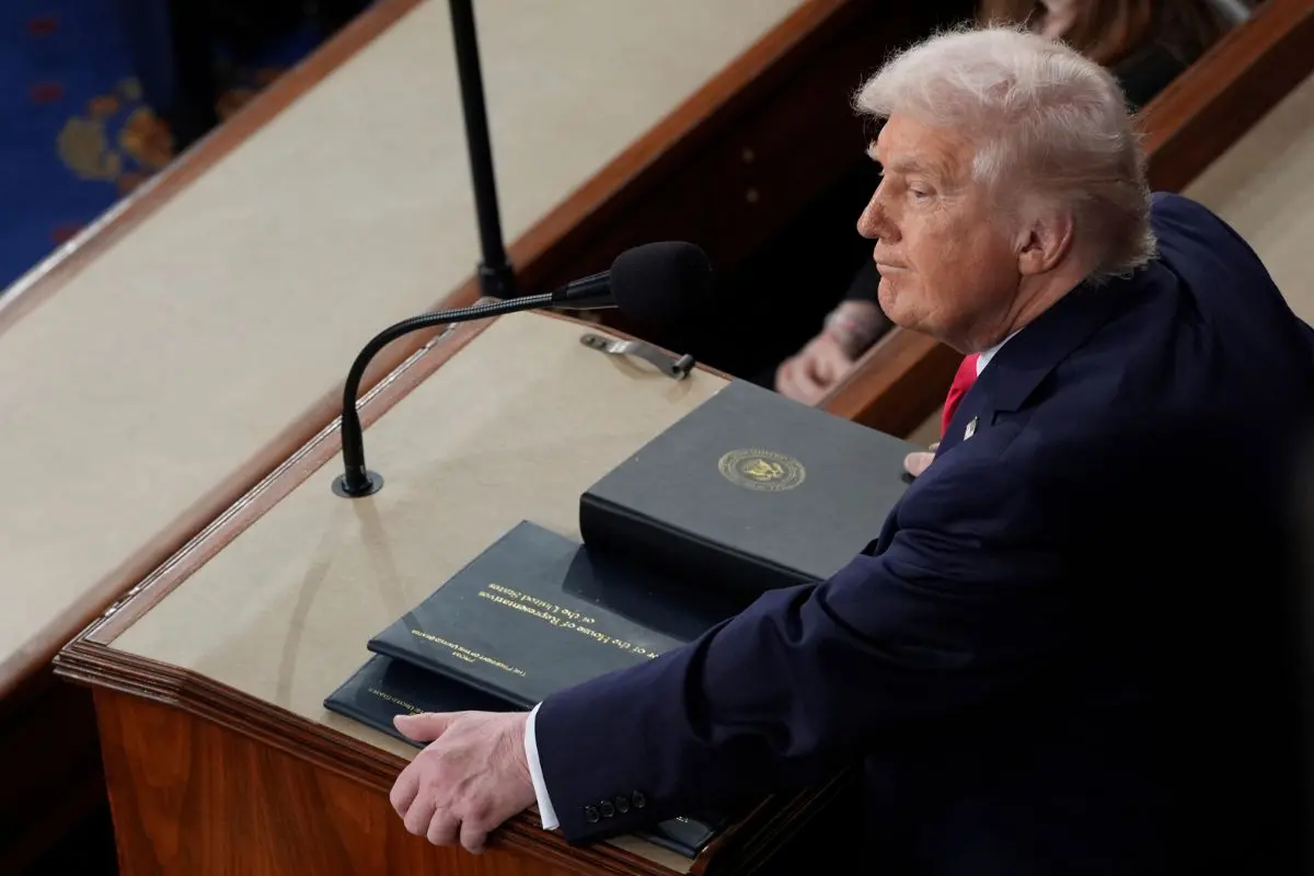 President Donald Trump delivers the State of the Union address to a joint session of Congress in the House chamber at the U.S. Capitol in Washington, Tuesday, Feb. 24, 2026 (Photo: AP)