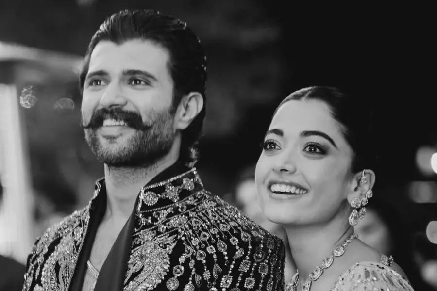 Vijay Deverakonda and Rashmika Mandanna