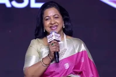 ‘He told directors not to cast her; Varalaxmi was crying in the caravan,’ recalls Radhika
