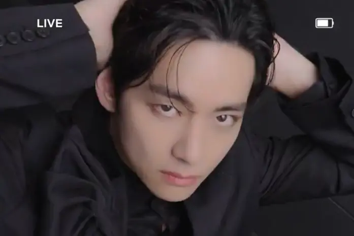 A screengrab from a video shared by BTS