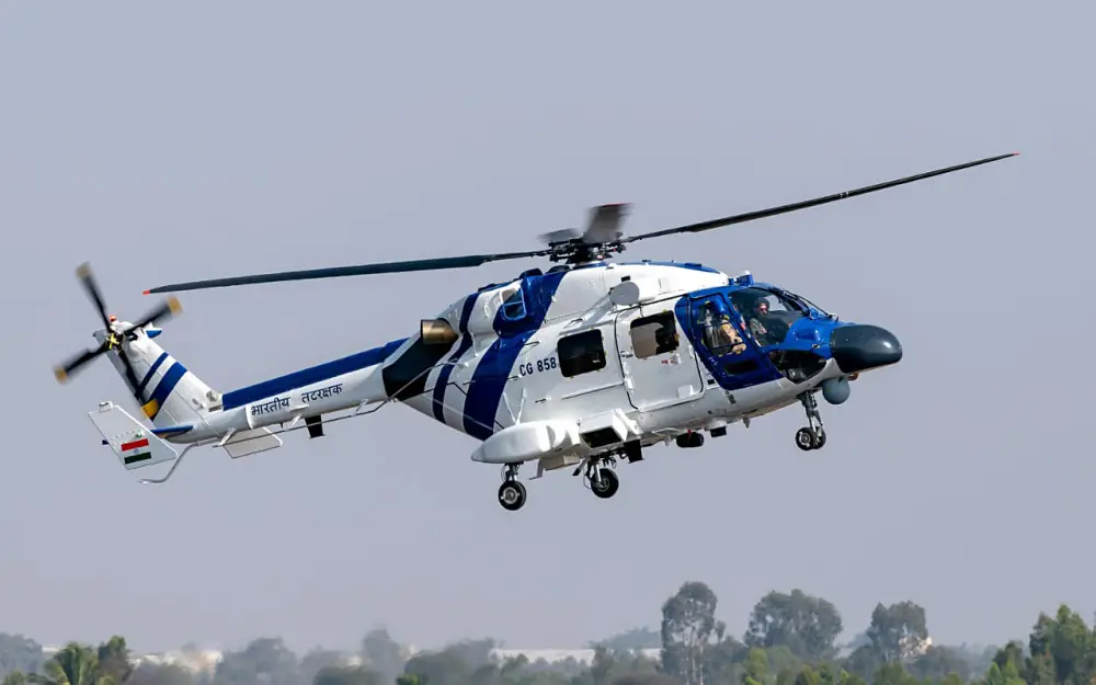 Advanced Light Helicopters (ALH) Mk-III of Indian Coast Guard | ANI