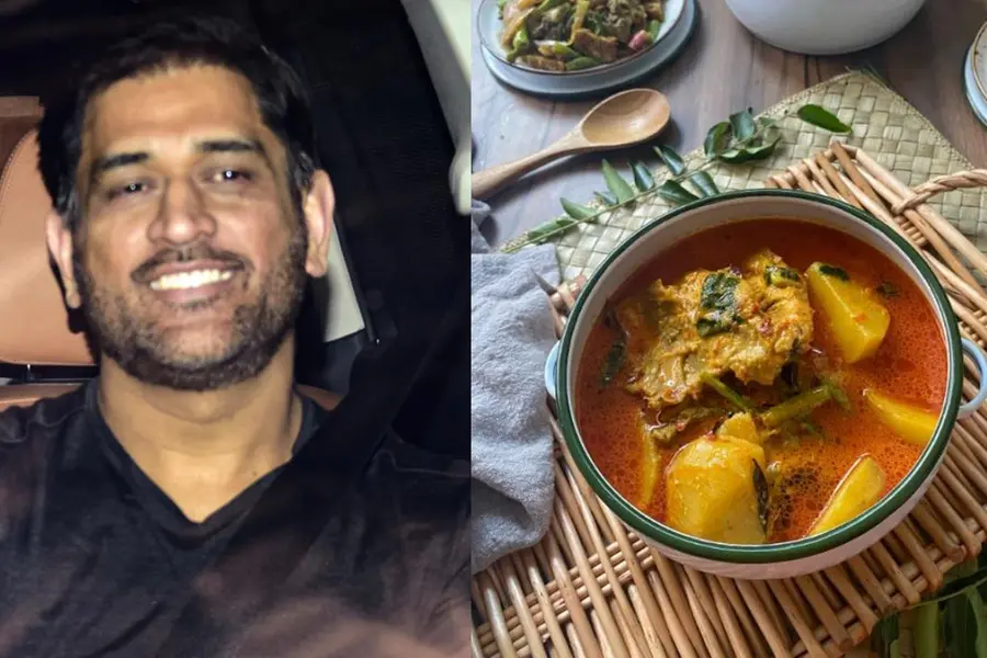 ബെൻസിലെത്തി ദെഹാത്തി ചിക്കൻ വാങ്ങി മടങ്ങി ധോണി; വൈറലായി വീഡിയോ