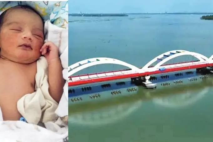 ’കുഞ്ഞുനിഹാൻ’ പെരുമ്പളം പാലത്തിലെ ആദ്യ VIP യാത്രികൻ; ഉദ്ഘാടനത്തിനുമുൻപേ കാറിലേറി അമ്മവീട്ടിലേക്ക്