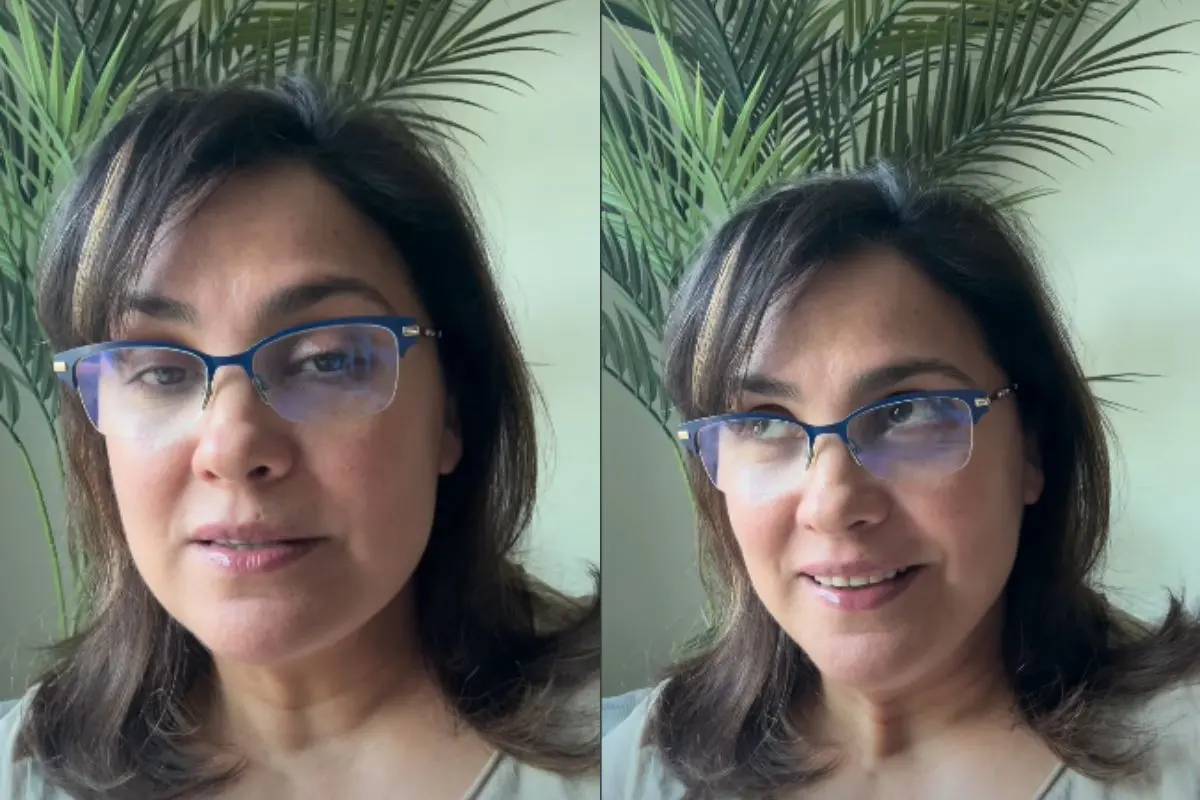 Actor Lara Dutta speaks in a video from Dubai, describing hearing fighter jets and loud booms amid escalating Israel–Iran tensions in the Middle East. Screengrab: Instagram