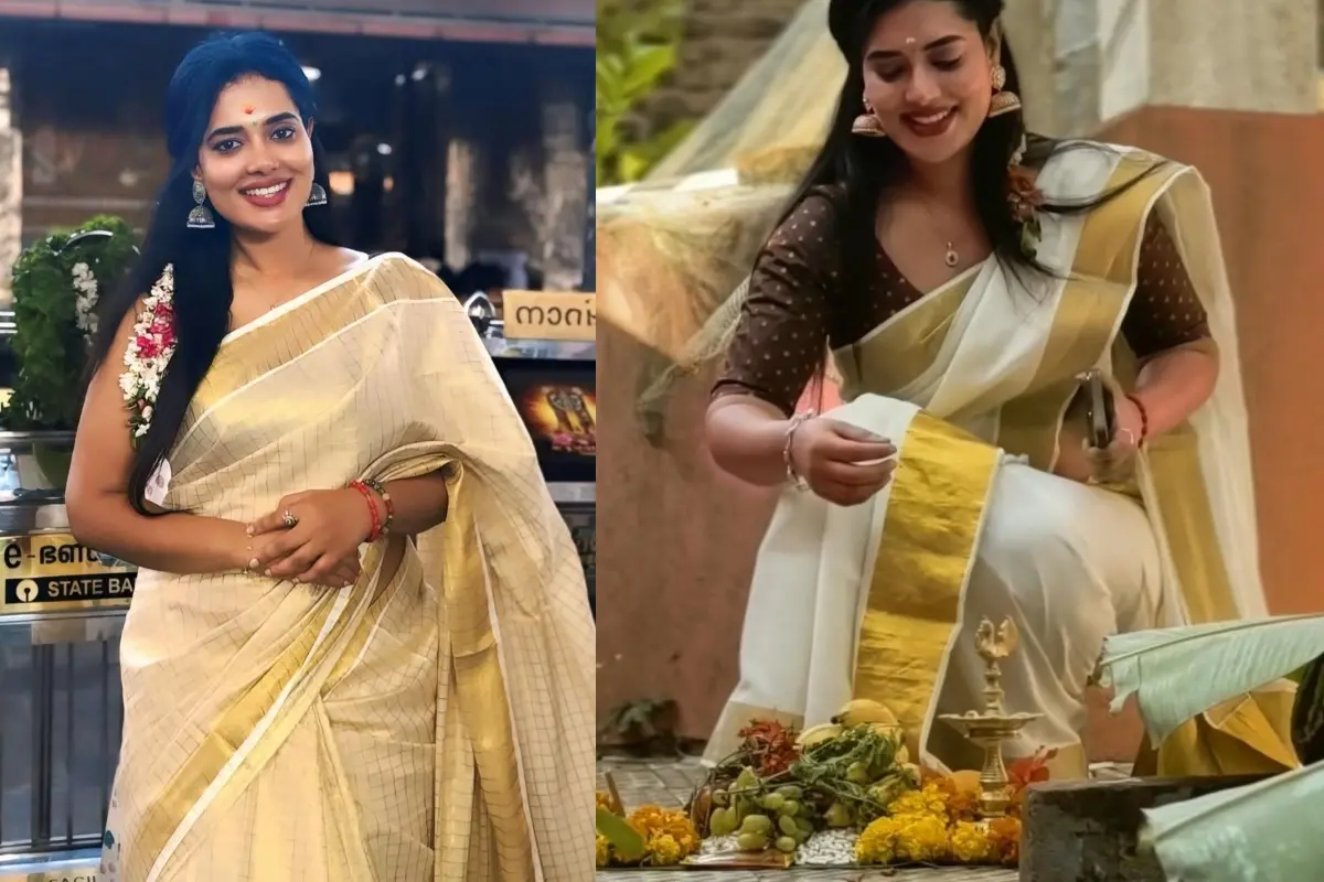 രമ്യ പണിക്കര്‍, രമ്യ പണിക്കര്‍ ആറ്റുകാല്‍ പൊങ്കാലയ്ക്കിടെ | Photo: Instagram/ Remya Panicker