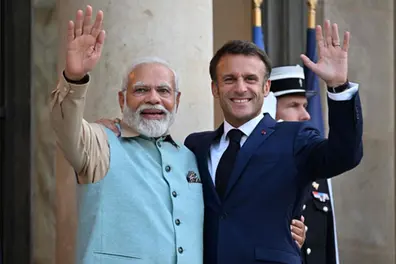 Modi speaks with Macron, discusses West Asia tensions and need for diplomacy
