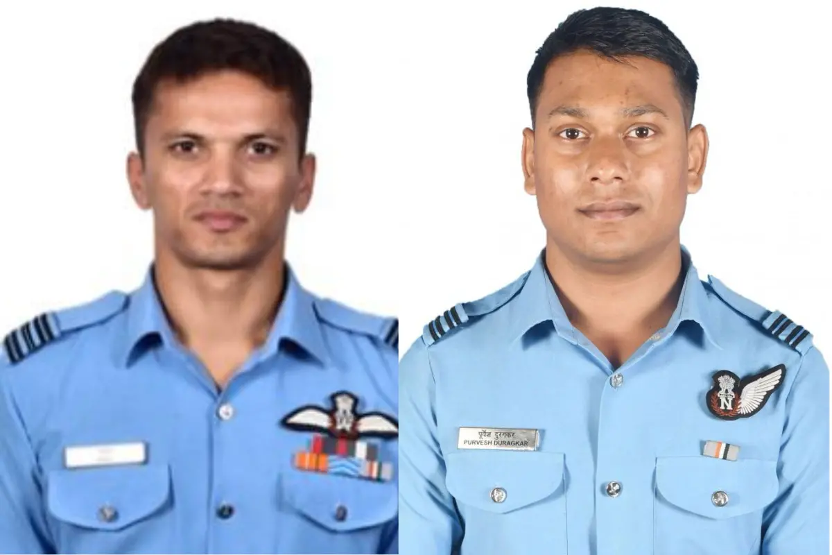 Sqn Ldr Anuj, Flt Lt Purvesh Duragkar
