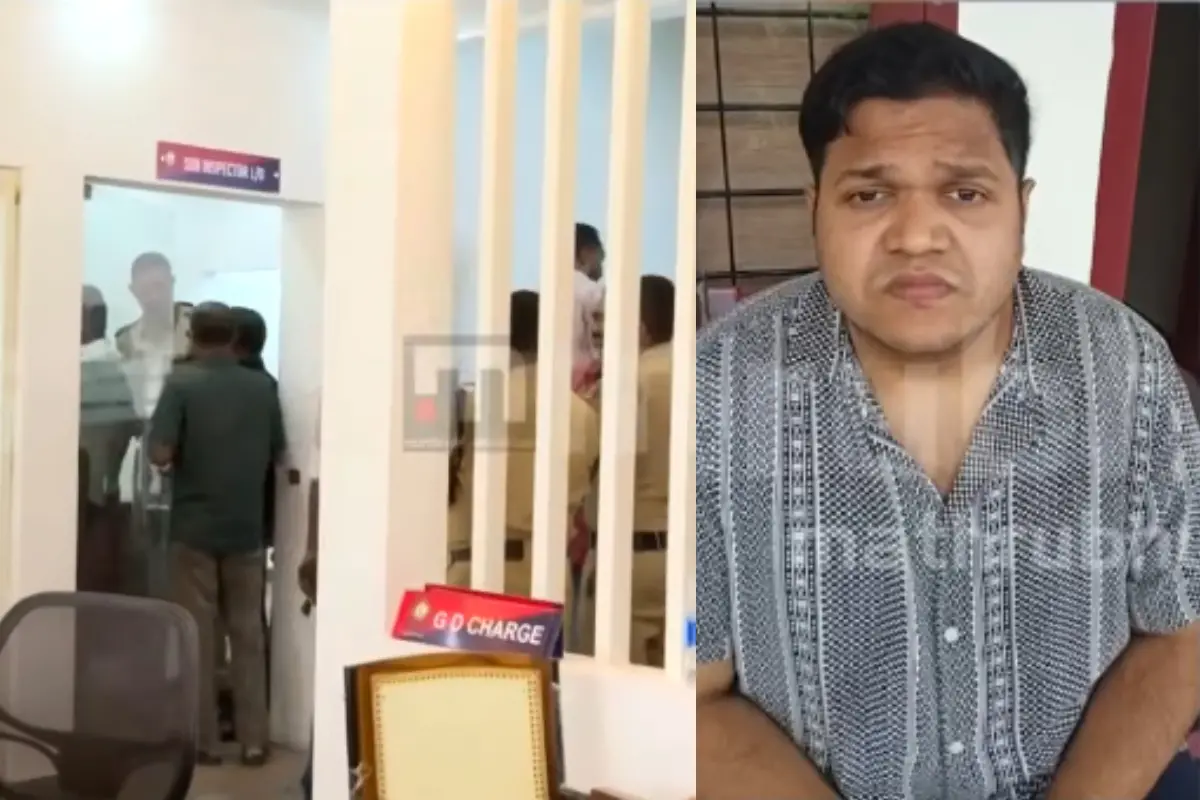 Cyriac with changed appearance | Photo: Screengrab/Mathrubhumi News