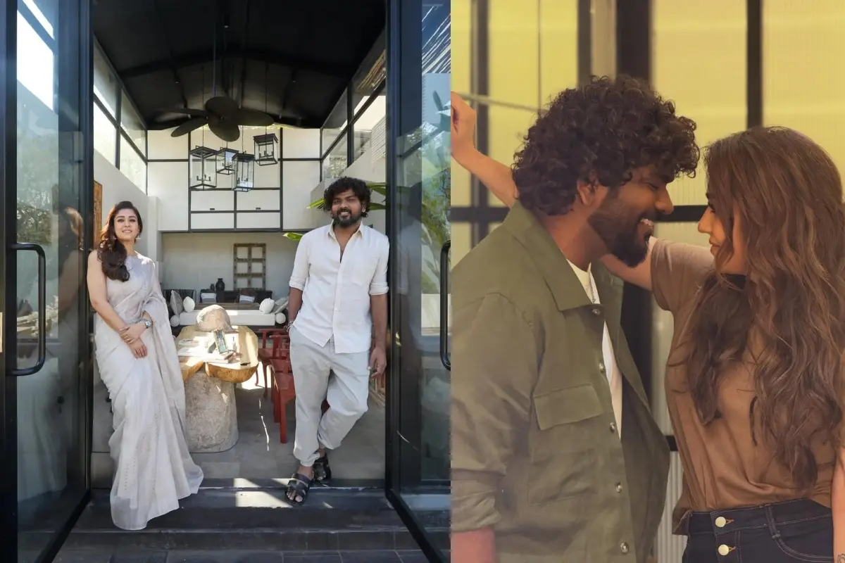 നയൻതാരയും വി​ഗ്നേഷ് ശിവനും | Photo: Instagram/ Architectural Digest India, N A Y A N T H A R A