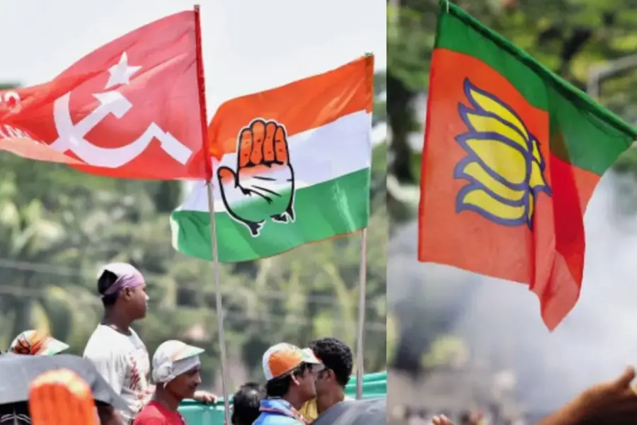 2026ലെ കേരള തെരഞ്ഞെടുപ്പ്: എൽഡിഎഫ്-യുഡിഎഫ് ഇഞ്ചോടിഞ്ച് പോരാട്ടമെന്നു അഭിപ്രായ സർവേ; എൻഡിഎ നിർണായക ഘടകമായി ഉയർന്നുവരുന്നതായി സൂചന 2026ലെ കേരള തെരഞ്ഞെടുപ്പ്: എൽഡിഎഫ്-യുഡിഎഫ് ഇഞ്ചോടിഞ്ച് പോരാട്ടമെന്നു അഭിപ്രായ സർവേ; എൻഡിഎ നിർണായക ഘടകമായി ഉയർന്നുവരുന്നതായി സൂചന