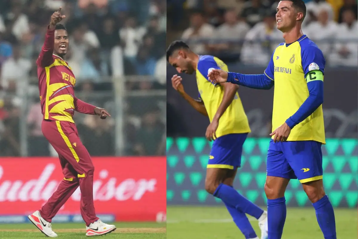 From (L) Akeal Hosein, Cristiano Ronaldo | Photos: AP/AFP