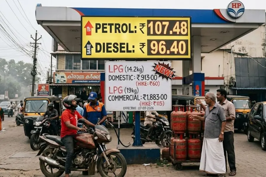 Petrol diesel lpg price