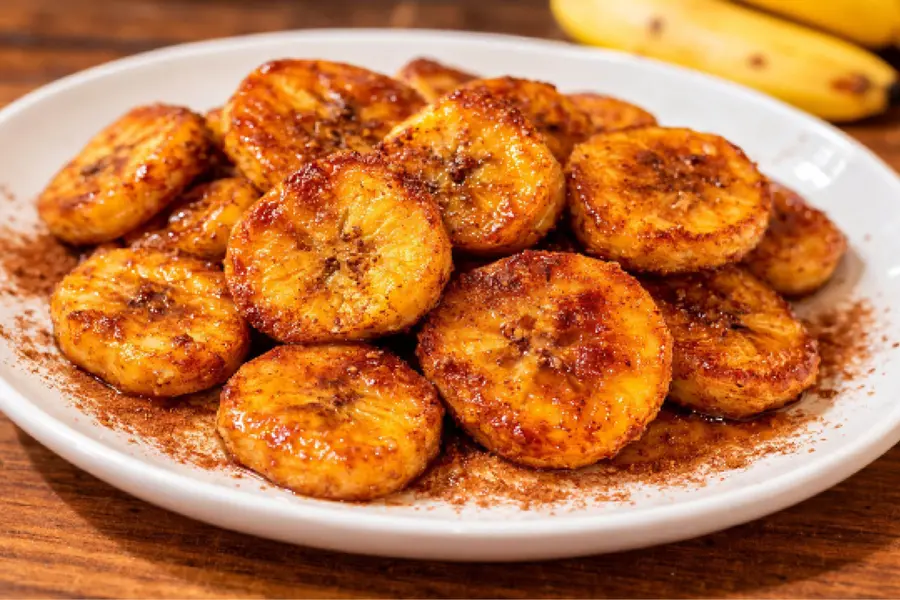banana cinnamon fry