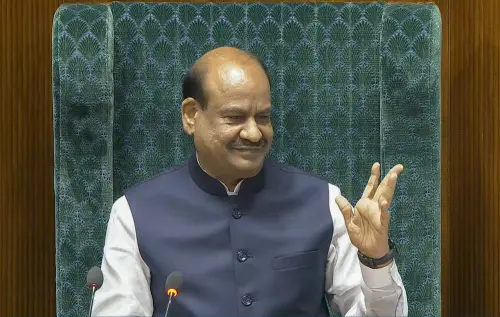 Lok Sabha Speaker Om Birla conducts proceedings in the House during Parliament session, in New Delhi | File Photo: PTI