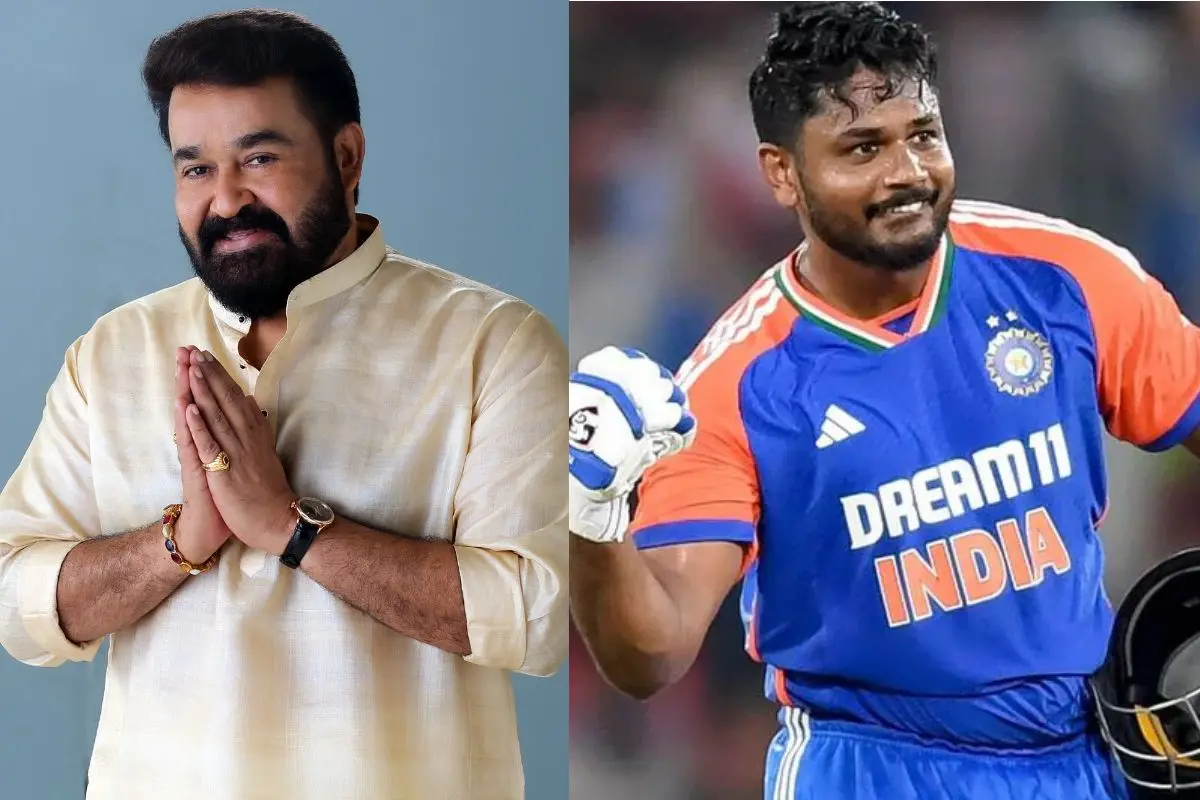 Mohanlal, Sanju Samson
