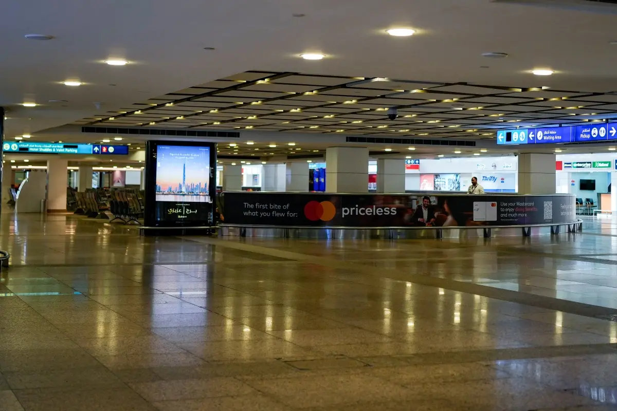 Arrival hall at the Dubai International Airport. | Photo: AP