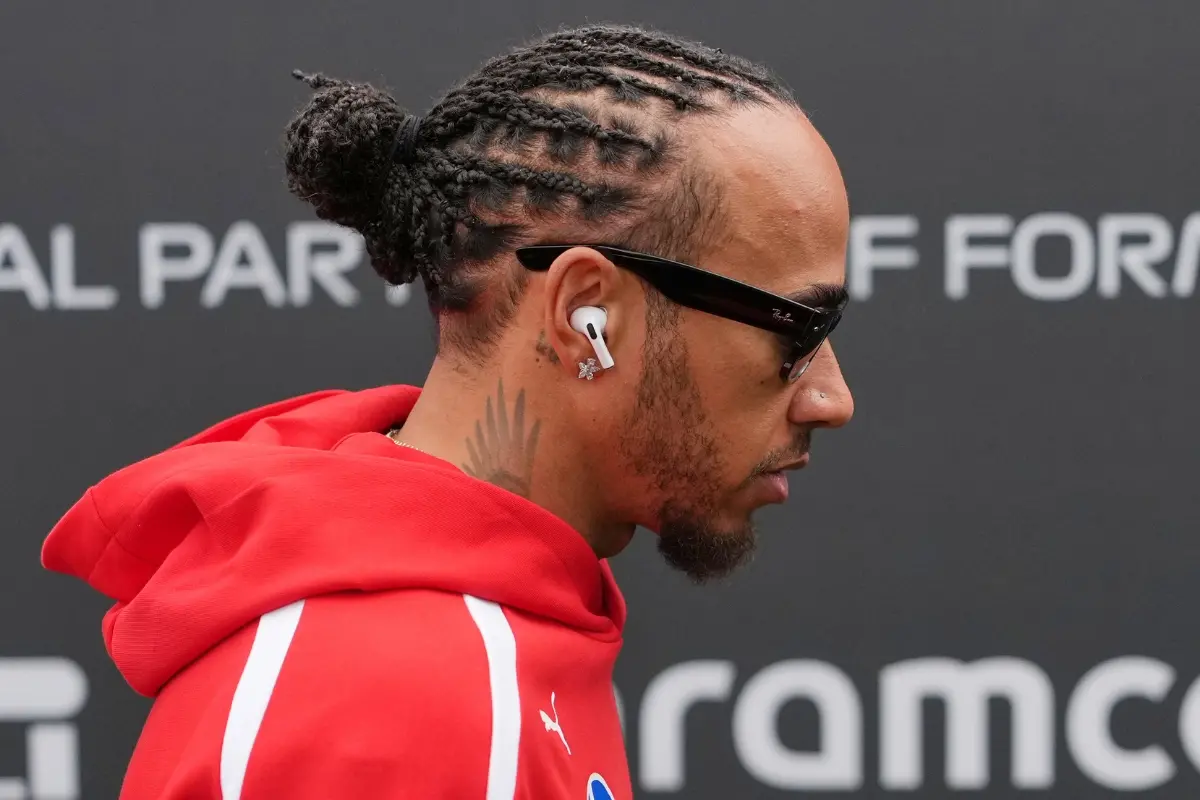 Lewis Hamilton of Ferrari