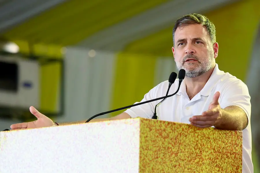 Congress leader Rahul Gandhi