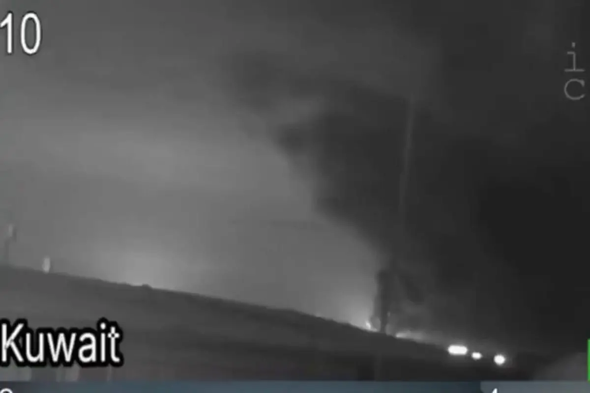 Kuwait international airport under attack | Photo: X