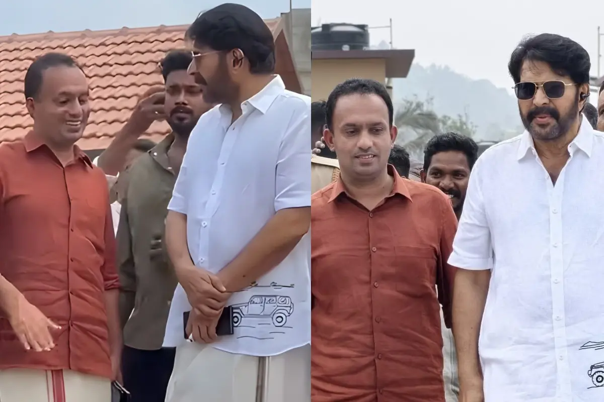 Mammootty, K Rafeeq | Photo: Facebook/ Mollywood Connect﻿, Trending Cinema