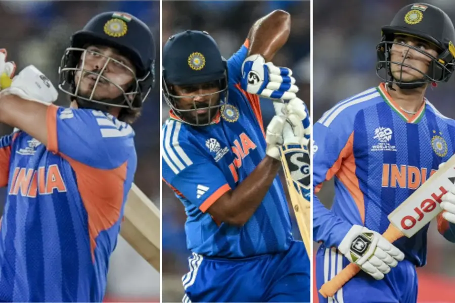 Ishan Kishan, Sanju Samson, Abhishek Sharma