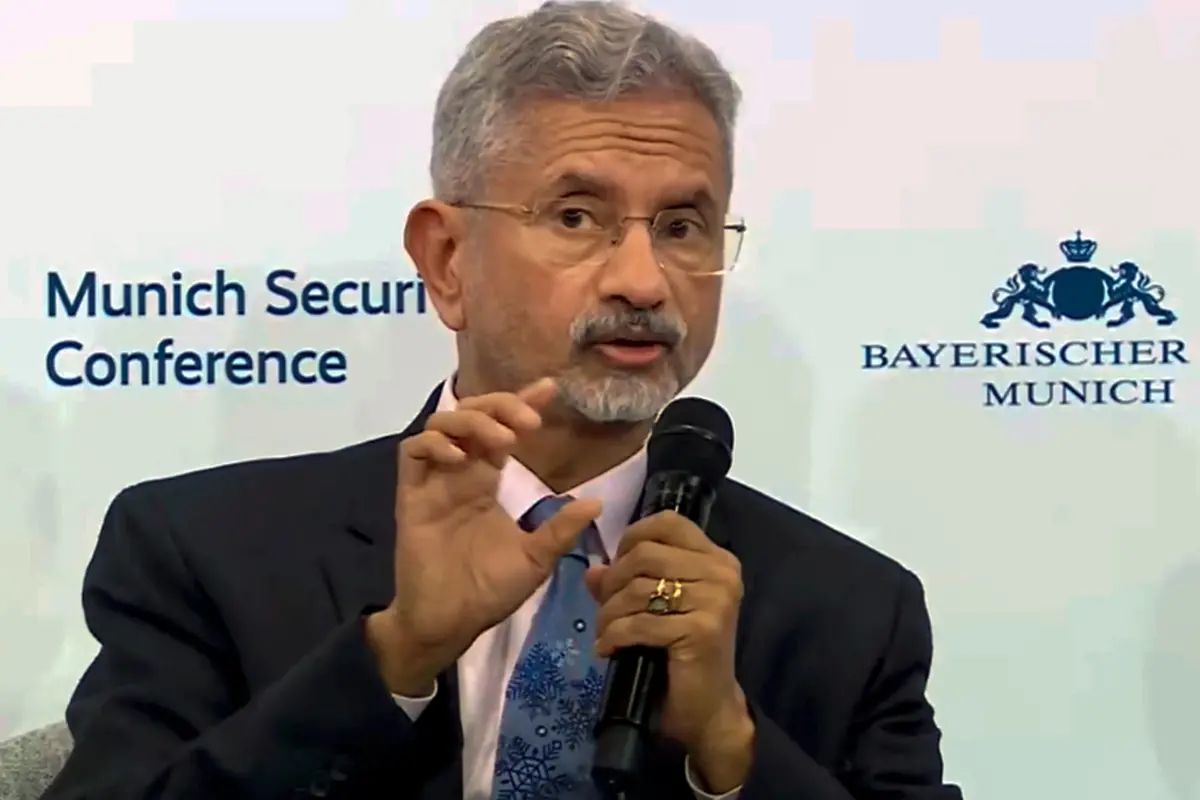 External Affairs Minister S Jaishankar during a meeting with Federal Minister for Foreign Affairs of Germany Johann Wadephul, unseen, at the 62nd Munich Security Conference, in Munich | Photo: PTI