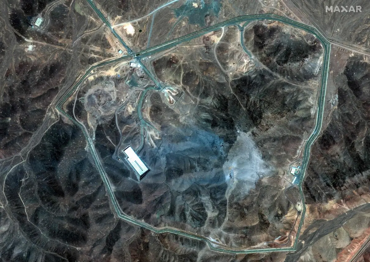 Iran's Fordow Fuel Enrichment Plant (FFEP) after US air strikes were conducted on the facility | Photo: AFP