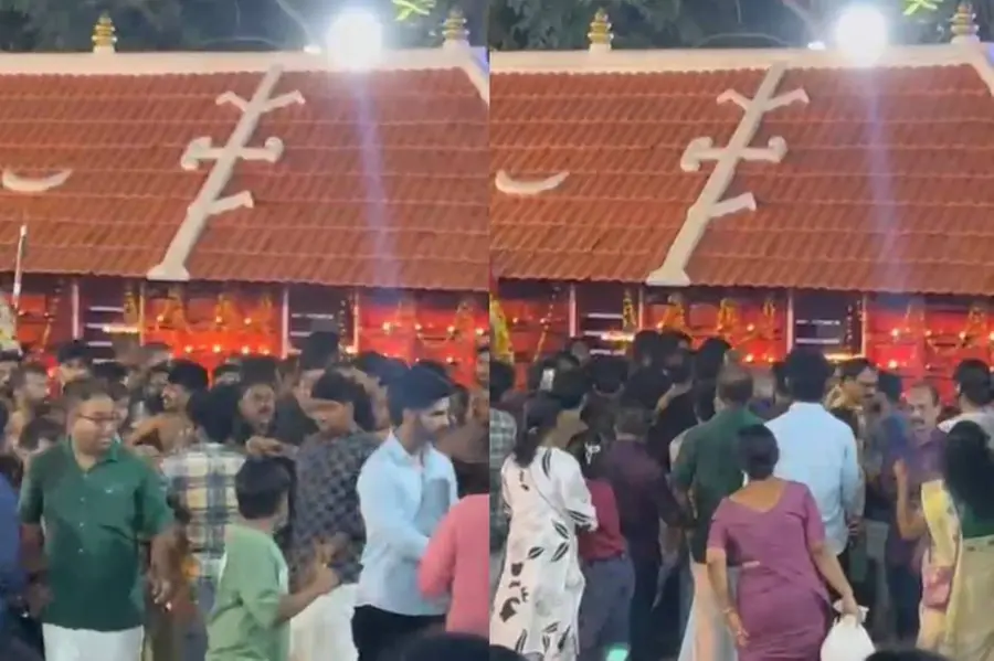 ക്ഷേത്രത്തിന്റെ അവകാശവുമായി ബന്ധപ്പെട്ട തർക്കം; ഉത്സവത്തിനിടെ കൂട്ട അടി, പോലീസ് ഇടപെടൽ | വീഡിയോ